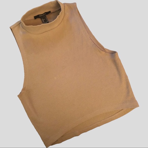 5 for $25 Forever 21 Mock Neck Crop Top Size S - Picture 1 of 5